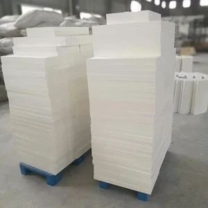 High Zirconium Al2O3+SiO2 Ceramic Fiber Board 1600C-1800C Vacuum Formed Industrial Furnace Thermal Conductivity 0.135