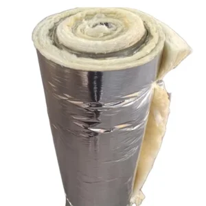 ISO Certified Aluminum Foil Insulation Pipe 50 200mm 130K Fireproof Basalt Rock Wool Sound Absorption Square Exterior