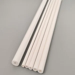 Igniter Glazed 95% Al2O3 Aluminium Oxide Alumina Ceramic Pipe Insulation Sleeve for Ignition Electrode