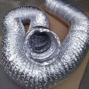 Industrial Design Aluminum Foil Flexible Hot Air Duct for Hotels HVAC Systems Parts
