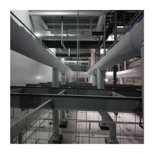 Industrial Design Style Flame Retardant PVC Air Distribution System Flexible Draft Free Insulation Duct Textile Sock Gymnasium