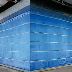 Industrial Grade Fire Resistant Inorganic Fabric Fire Curtain Door 4h Fire Insulation Custom Size Fire Separation