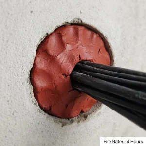 Industrial Grade Firestop Putty CE Approved Fire Barrier Clay Non-Hardening Fire Resistant Seal for Building