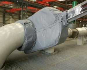Industrial High Efficiency Fireproof Eco Friendly Insulation Jacket Reusable Fiberglass Pipe Valve Cover