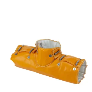 Industrial High-Temperature Protective Sleeve Equipment for Pipelines Fire Resistance Oil Stain Resistance Easy Assembly