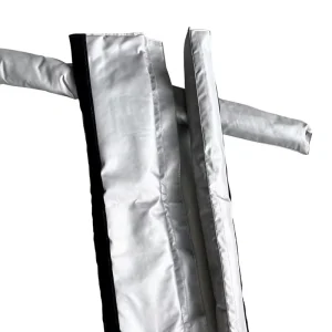 Industrial Pipe Insulation Jackets Heat Resistant Thermal Covers Leak Proof and Durable Custom Design