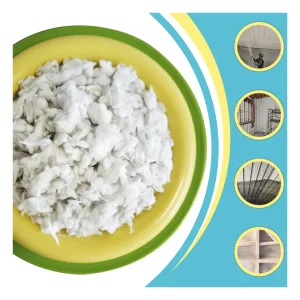 Inorganic Sprayed Fiber Cotton for Internal Wall Insulation External Wall Insulation Inorganic Fiber Spray Cotton for Tunnel