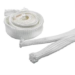 Insulated High Silica Fiber Casing High Temperature Protection Fire Retardant Heat Insulation Casing