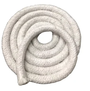 Insulation Ceramic Fiber Round Rope for Furnace Door Sealing