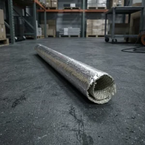 Insulation Self Closing Aluminum Foil Fiberglass Sleeve Spiral Wrapping 220V Guangdong