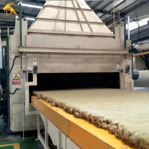 Insulation Wall Roof Basalt Fiber Rock Wool Board Production Line