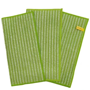 Kitchen Eco Friendly Bamboo Fiber Dish Cloth with Super Water Absorption Reusable 29x30cm for Dish Cleaning