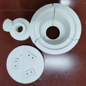 Lab Vacuum Ceramic Fiber Electric Tube Furnace High Temperature Furnace Chamber