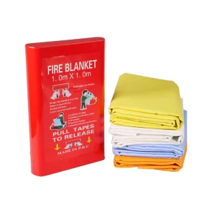 Large 1M Home Office Fiberglass Fire Emergency Blanket Fire Killing Blanket Fire Blanket 1.8X1.8M for Kitchen