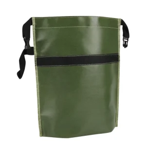Large Capacity Waterproof Heat Resistant Charcoal Extinguisher Carry Bag Durable Easy Carry Ash Disposal Bag Camping Fiberglass
