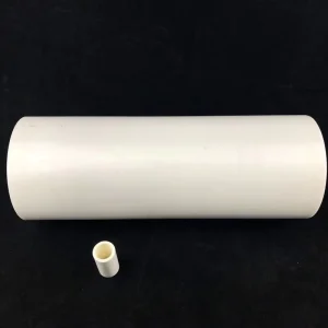Large Size Zirconia Ceramic Tube Customized Zirconia Wear Resistance Ceramic Sleeve