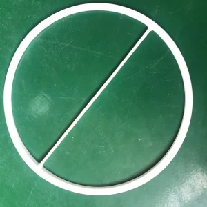 Low Coefficient of Friction Non-standard Special-shaped PTFE Sealing Gasket Custom PTFE Gasket for Flange Connection