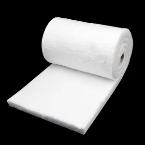 Low Thermal Conductivity 128 kg/m3 Bio Soluble Ceramic Fiber Roll Blanket