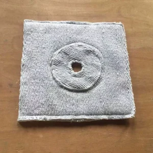 Low Thermal Conductivity Glass Fiber High Temperature Resistant 1600C Reinforced Ceramic Fiber Fabric Refractory Fireproof