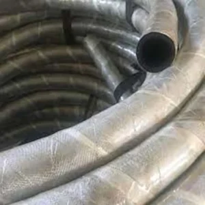 Manufacturer 2 Inch High Insulation Fiberglass Carbon free Corrosion resistant Hose Steel Plant Induction Furnace
