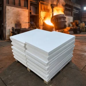 Manufacturer Customized 1800 Degree Ceramic Fiber Insulation Board 1260C Energy Save For Furnace