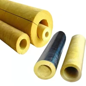 Manufacturer Produces Pipeline Wrapped with High Temperature Resistant and Flame Retardant Glass Wool Pipe Shell