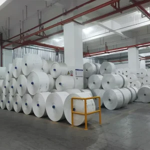 Manufacturer Recycled PP Plain Woven Fabric Roll Eco friendly Garbage Package Jumbo Bag Carry Bags Custom Color