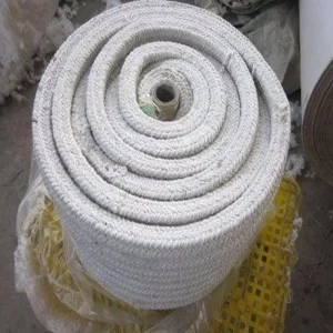 Manufacturer Supplies Fire-resistant Ceramic Fiber Rope Insulation Materials Pipes Fireproof Sealing Gaskets Boiler Doors Fire