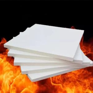 Max 1800C High Temperature Polycrystalline Mullite Fiber Ceramic Fiber Board For Furnace