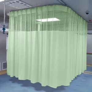 Medical Partition Curtains Waterproof Flame Retardant and Antibacterial for Hospital
