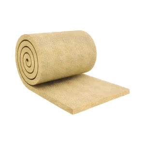 Modern Customized Eco Friendly Density 80kg/m3 Rock Wool Insulation Board Blanket Fire Resistant Soundproofing Warehouse Bedroom
