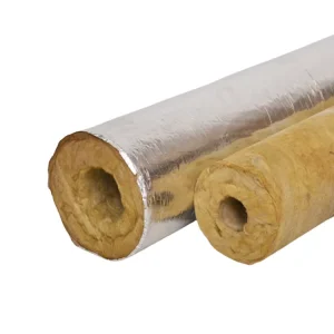 Modern Design ASTM Rock Wool Steam Pipe Insulation Tube Glass Fiber Mineral Rock Wool Pipe Cover