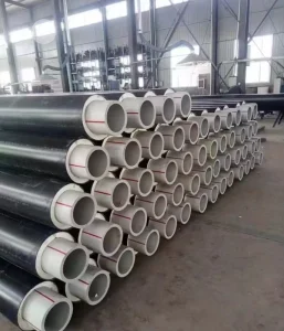 Modern Design Eco Friendly PPR PERT II Pre Insulated Pipe HDPE Jacket Thermal Conductivity <0.033 W/mK 85 Max Temp <1.0MPa