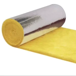 Modern Design Fiberglass Insulation Blanket Glasswool Roll with Fire Prevention Aluminium Foil for Building Applications