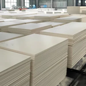 Modern Eco Friendly Fireproof MgO Board for Hospital Walls with Fireproof Grade A1 and 5 Year Warranty
