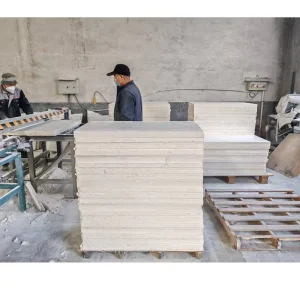 Modern MGO Fireproof Board Class A1 Waterproof Exterior Fiber Cement for Fire Door Core with 3D Model Design