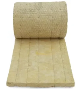 Modern Rock Wool Blanket with Wire Mesh 100mm 10 Thickness 2mm ISO Certified Sheet for External Warehouse Insulation