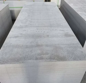 Modern Weathered Calcium Silicate Board Fireproof Water Resistant Floor Cement Fiberboard