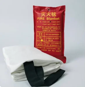 Multi Function Heat Resistant Fiberglass Fire Blanket Industrial Fire Fighting Safety Equipment