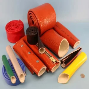 Multicolor High Temp Fiber Glass Sleeving Hose Resistance Cable Silicon Fiberglass Braided Sleeve Tape Tube for Insulation