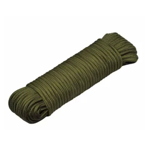 Natural Cotton Braided Rope Circular Portable Multi-color All-purpose Clothesline 3mm