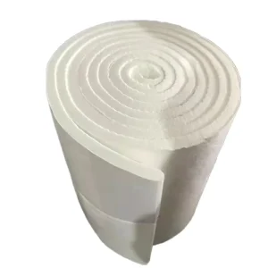 Non Combustible Ceramic Fiber Blanket Bare Aluminum Silicate Needle Punched Blanket for Kiln