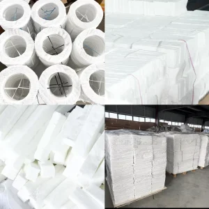 ODM Customized Ceramic Fiber Blanket Insulation Mats Non standard Cutting Heat Resistant Pads for Global Buyers