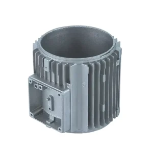 OEM Custom Die Iron Cast Parts Stainless Steel Motor Housing with CNC Machining Aluminum Alloy Radiator Housing