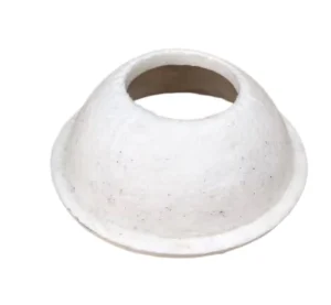 OEM Custom Special Shaped Alumina Silicate Insulation Gasket Ceramic Fiber Seal Washer for Ladle & SEN Nozzle