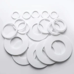 OEM PTFE Gasket White PTFE Sealing Gasket Corrosion Resistant Flat PTFE Gasket Manufacturer
