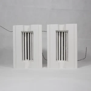 Openable Ceramic Fiber Aluminum Silicate Tube Furnace Chamber Clamshell Refractory Tube Furnace Liner