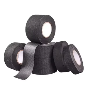 PET Black Fleece Automobile Car Cloth Wire Harness Binding Loom Auto Heat Resist Flannel Tape Noise Dampening Free Residue