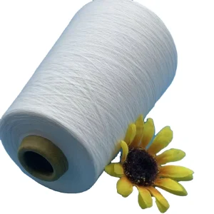 PLA Blended Yarn Raw Sock Yarn Eco Friendly Antibacterial Anti mildew Flame Retardant Weaving 24 Count Ring Spun