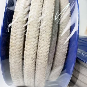 PTFE Impregnated Ramie Gland Packing Square Braided Ramie Fiber Packing Rope For Pump Valve Sealing
